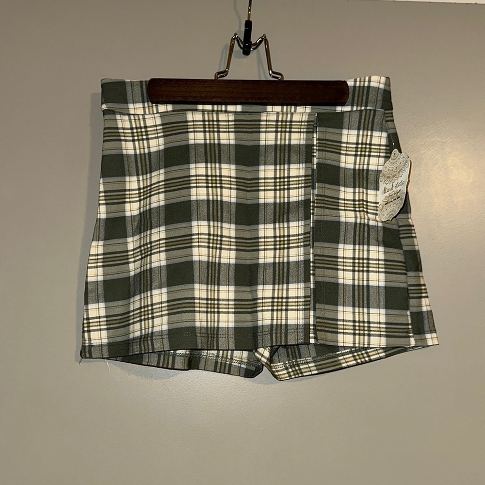 NWT Altar’d State Remi Plaid Skort